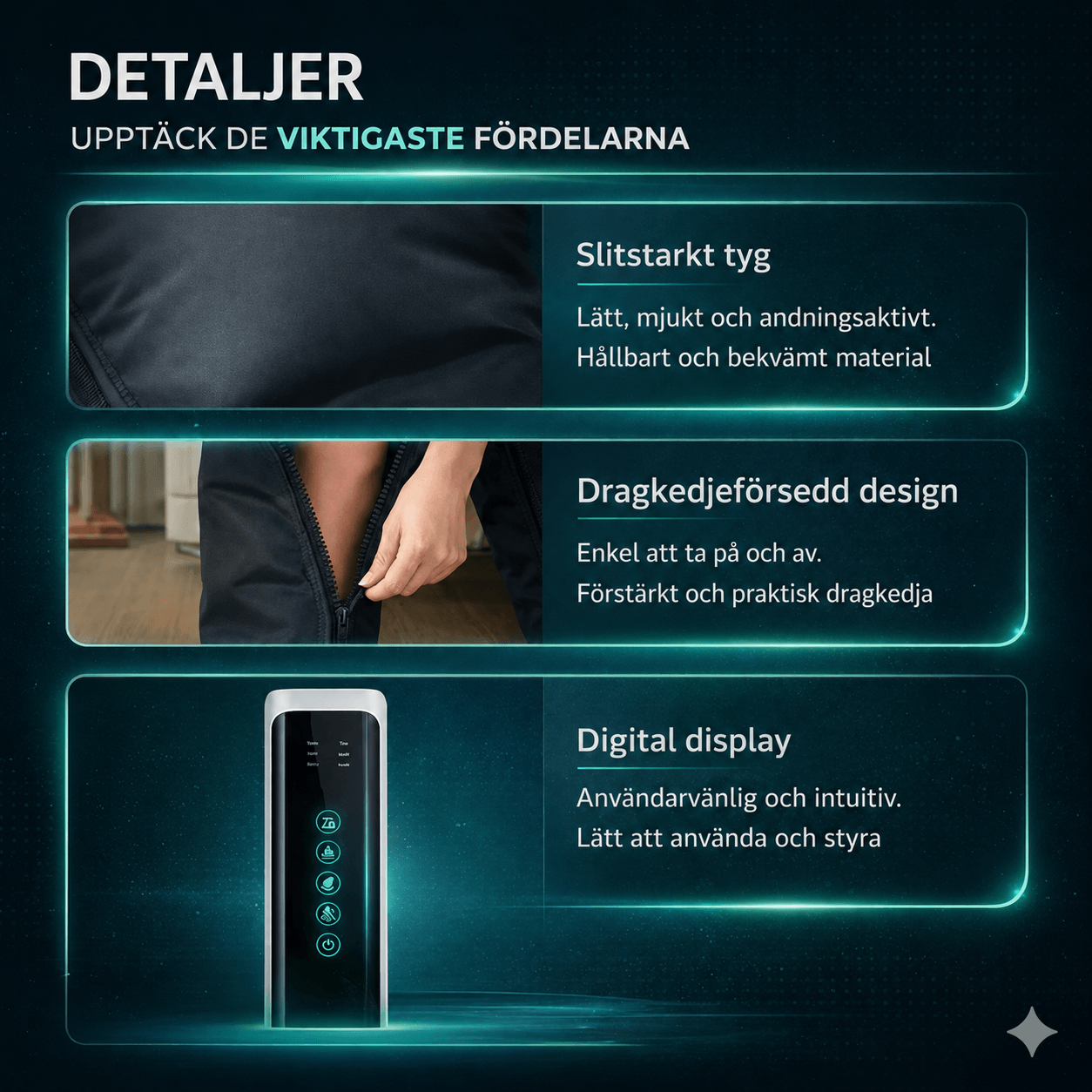 AirFlow™ Pro | Märkbar avslappning för dina ben