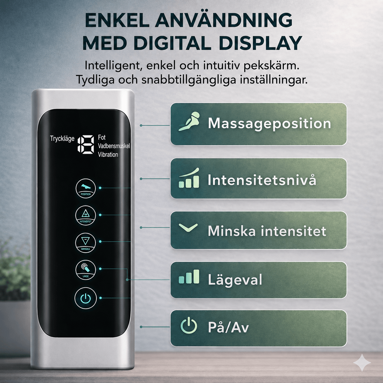 AirFlow™ Pro | Märkbar avslappning för dina ben